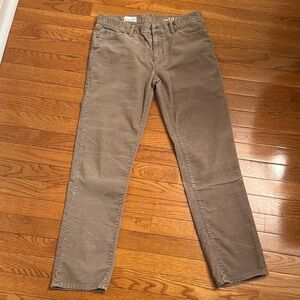 GAP Sexy Boyfriend corduroy petite Tan Boot Cut Pants